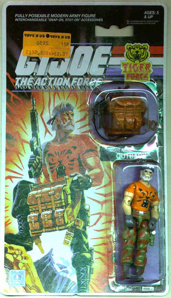 Check out this international version of Tiger Force Outback released in Europe. What was your favorite European exclusive figure?

#gijoe #80s #eighties #80scartoons #80snostalgia #saturdaycartoons #saturdaymorningcartoons #actionfigures #outback #europe #european #international