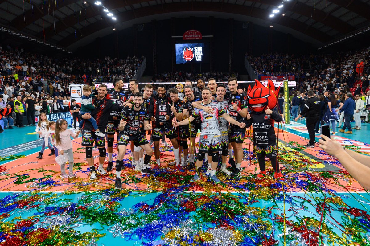 Monza put up a good fight but in the end Perugia triumphed!

Congratulations to the block Devils on their second Superlega title!