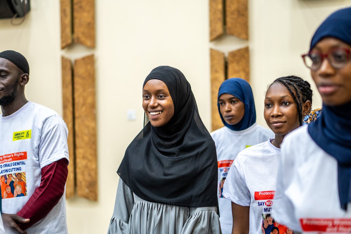OmarChampion_'s tweet photo. It was a great honor to host the #AmnestyInternational #KMGroup engagement on #FGM. It is paramount to increase community participation in the conversations around the protection of women and girls.
#TogetherWeCan
#EndFGM https://t.co/sFxeLNKGew