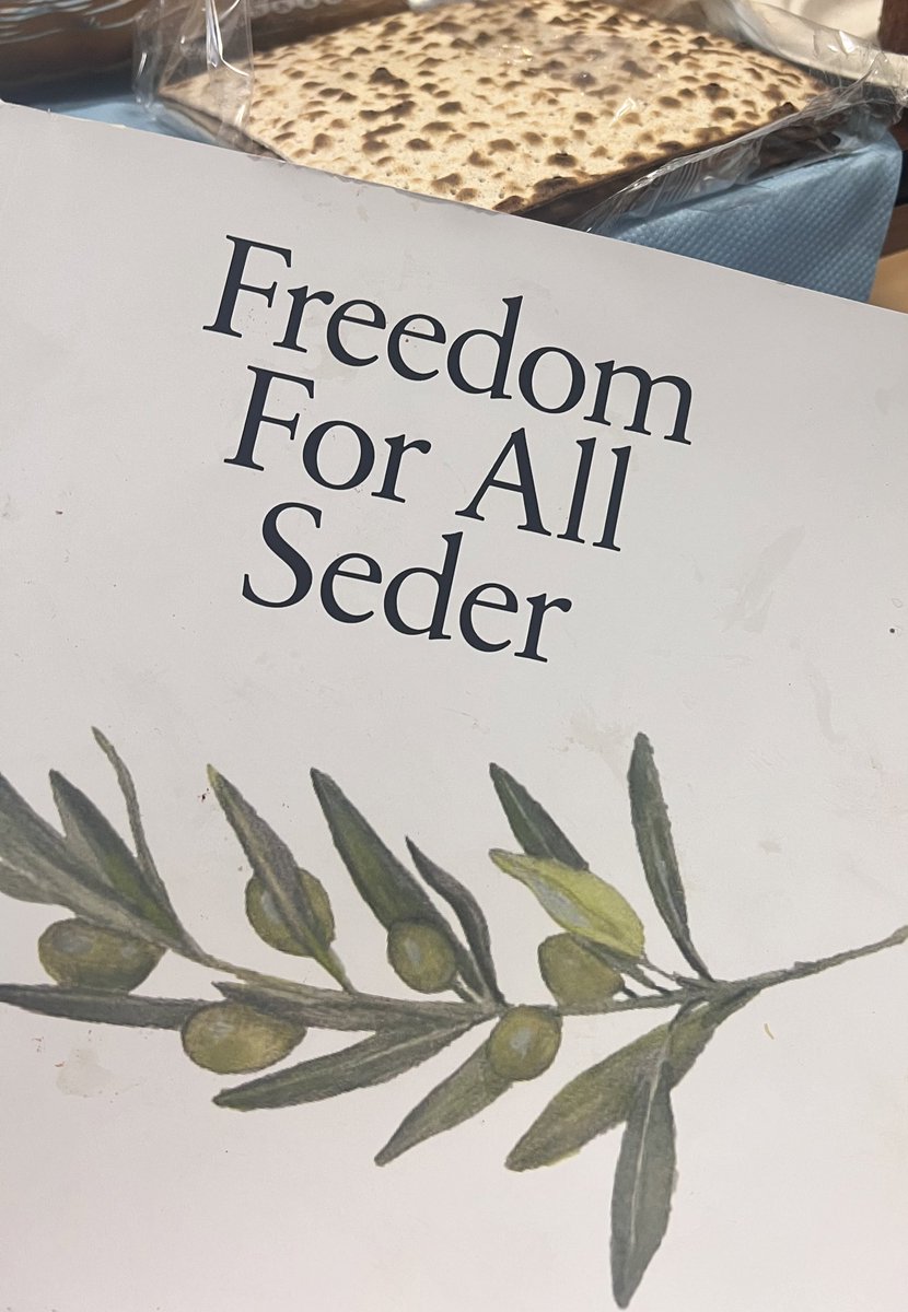 Feel very lucky to have joined @NaamodUK for their Freedom for All Passover Seder today So moved by the compassion, warmth and solidarity in the room. Joined together in our shared hope for peace