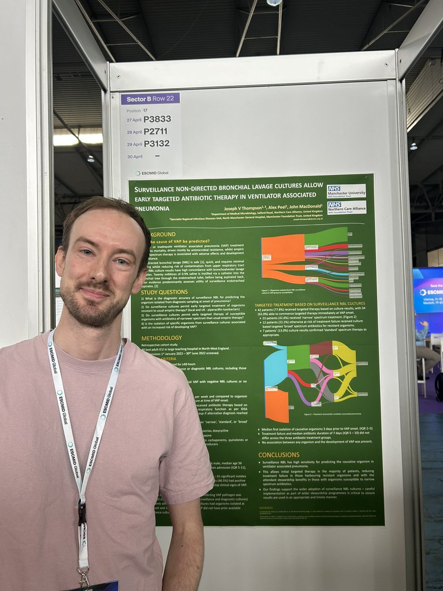 Kirstie Salthouse (@kirstie_weeks) on Twitter photo Amazing poster <a href="/ESCMID/">ESCMID</a> by Joseph Thompson <a href="/NorthMcrGH_NHS/">North Manchester General Hospital</a> about Ventilator Acquired Pneumonia. Brilliant again to see NMGH ID MSS represented at #ESCMIDGlobal2024 #AMS #goingglobal <a href="/drleannjohnson/">leann johnson</a> <a href="/drclarevh/">Clare van Halsema</a> <a href="/COSMakin/">Matt Makin</a> Amazing poster <a href="/ESCMID/">ESCMID</a> by Joseph Thompson <a href="/NorthMcrGH_NHS/">North Manchester General Hospital</a> about Ventilator Acquired Pneumonia. Brilliant again to see NMGH ID MSS represented at #ESCMIDGlobal2024 #AMS #goingglobal <a href="/drleannjohnson/">leann johnson</a> <a href="/drclarevh/">Clare van Halsema</a> <a href="/COSMakin/">Matt Makin</a>