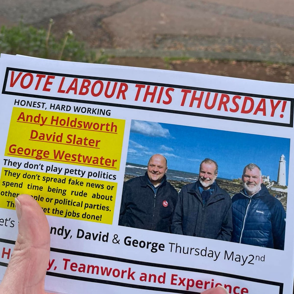 Another great day campaigning. Great response from residents who knew how hard-working I was to improve the area, from Wellfield to Earsdon, Whitley Lodge to Red House Farm and Brierdene to Beaumont Park. #VoteLabour