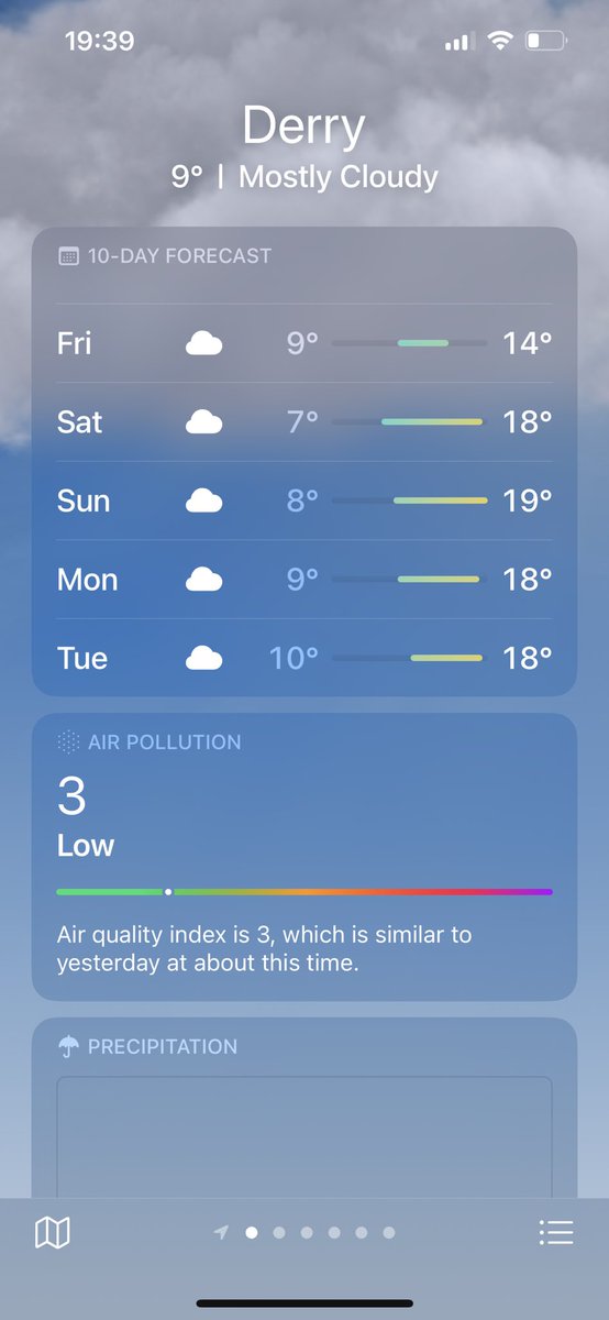 Ciara Nรญ (@adubinderry) on Twitter photo Really trying to stay calm but the weather for the <a href="/derryjazzfest/">DerryJazzFest</a> is looking ๐ฌ right now. Really trying to stay calm but the weather for the <a href="/derryjazzfest/">DerryJazzFest</a> is looking ๐ฌ right now.