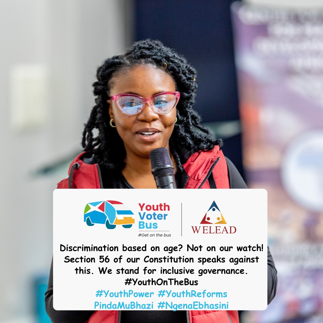Be guide by the Constitution #YouthPower #YouthReforms #GetOnTheBus #WeLeadTrust @ChihotaBetty @PassionateFuza @AdvMunhangu @SoniaMarrion @weleadteam