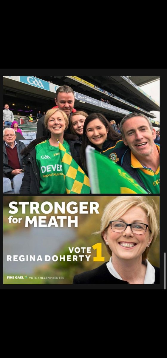 @eoinodr @FineGael @ReginaDo She's a useless gobshite who was sacked by the people of Meath East, resigned from politics, changed her mind, went to the Seanad that she campaigned to close, and now has her greedy eye on Europe. Will she pay her tax bill? These 2  photos sum her up..