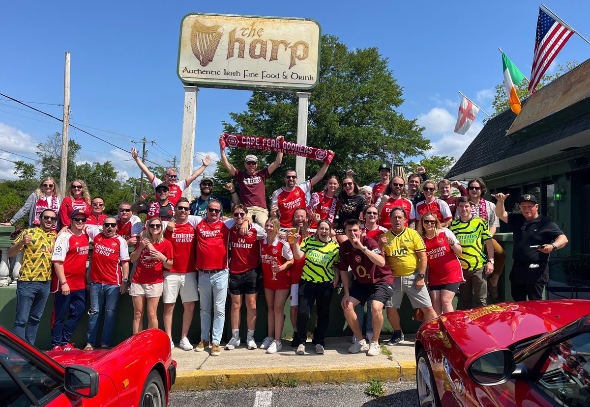 CapeFearGooners's tweet photo. NLD day!  North London is RED!! @arsenalamerica #COYG #TOTARS #capefeargooners https://t.co/uSg9m2MhX8
