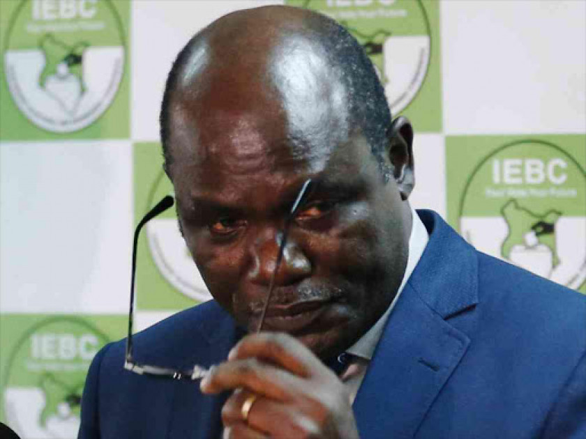 Wafula Chebukati never thought of the impacts of his actions on the poor majority after installing a guy with a dark past on power. It's sad to read comments and people wish worse on him. I wish him well though