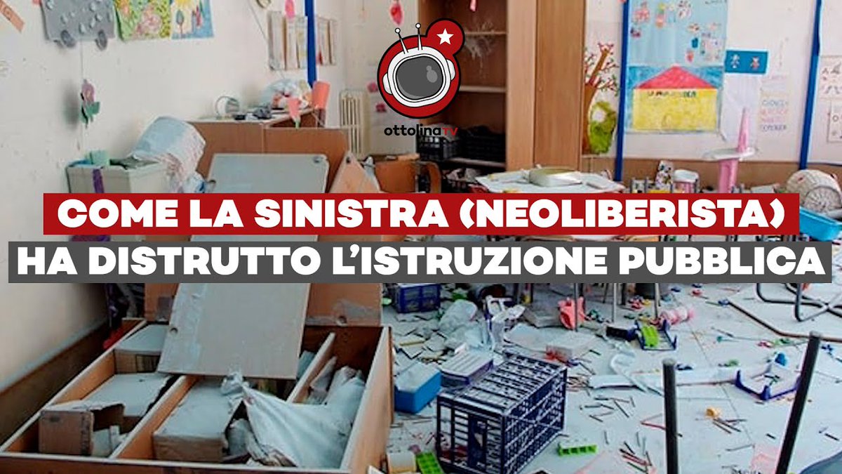 ottolinatv's tweet photo. FIOND8LINA ★ EP. 4
Come la sinistra neoliberista ha DISTRUTTO L’ISTRUZIONE PUBBLICA
con Federico Greco e @RivistaLaFionda
>> https://t.co/zfAEFFxbt3
#scuola #PD #controrivoluzione #neoliberismo #PIIGS https://t.co/D8MgyEgR4H