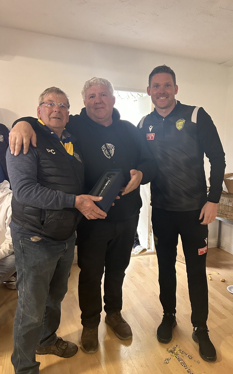 Our Volunteer of the Season Award goes to Pete Clare who with Andy Gay has worked tirelessly every day to ensure the pitch is ready for each home fixture. We think you’ll agree, they’ve done an incredible job this season🌷