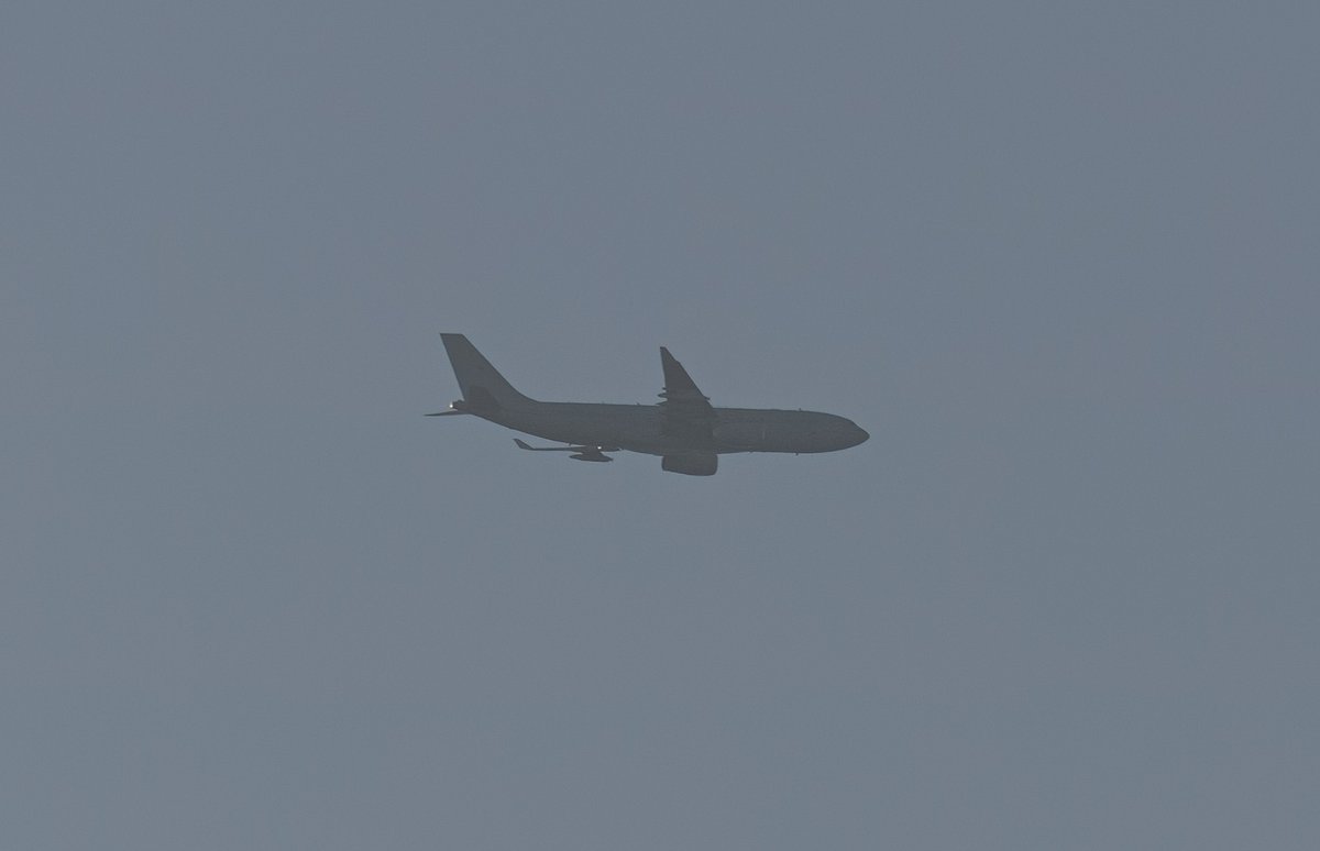 A330 (RAF), at 6000ft , distance 5Km away