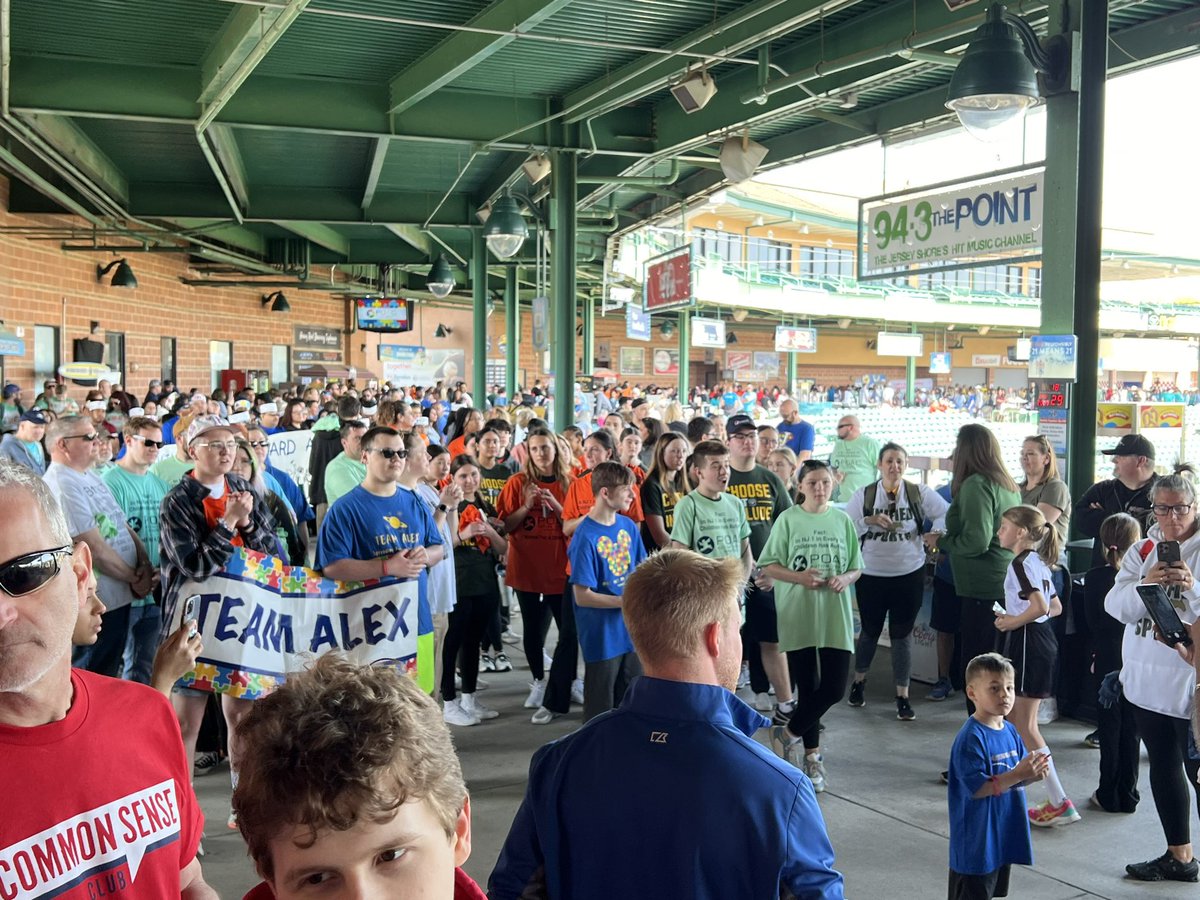 Continuing our support for our special needs families across New Jersey, we joined a couple thousands walkers at the @BlueClaws stadium in Lakewood, Ocean County to support a very important organization @POACAutism! Appreciate the hard work and dedication over the past 25 years…