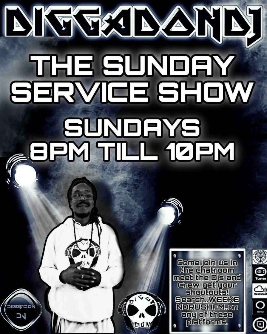 diggadondj's tweet photo. Hope everyone's had a great weekend. Catch me live from 8pm bringing ya your Sunday Service https://t.co/oP2F4D39oQ and livestreaming at https://t.co/jC79VgbH9H also find me on tiktok live search diggadondj 
Listen on Alexa 
https://t.co/NqE9ht9um0
Live Audio Links in comments https://t.co/88gCOzROiA