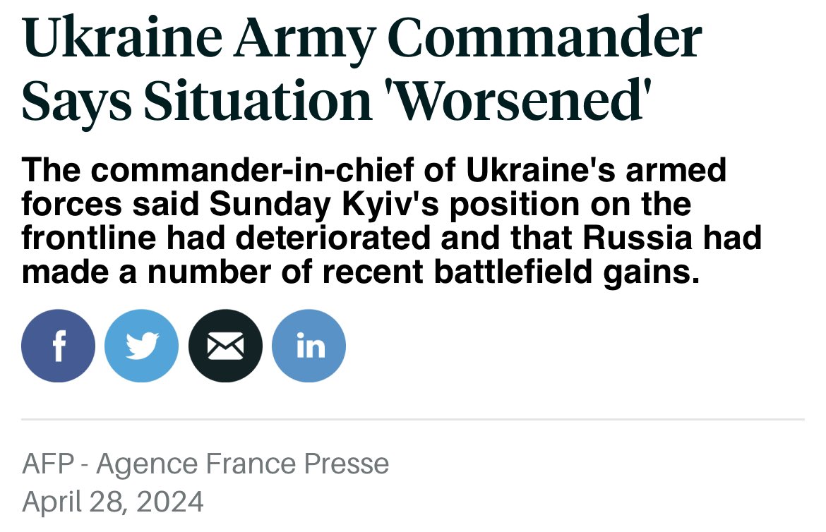 Our government is pouring billions of taxpayer dollars into the war that Ukraine CANNOT win!