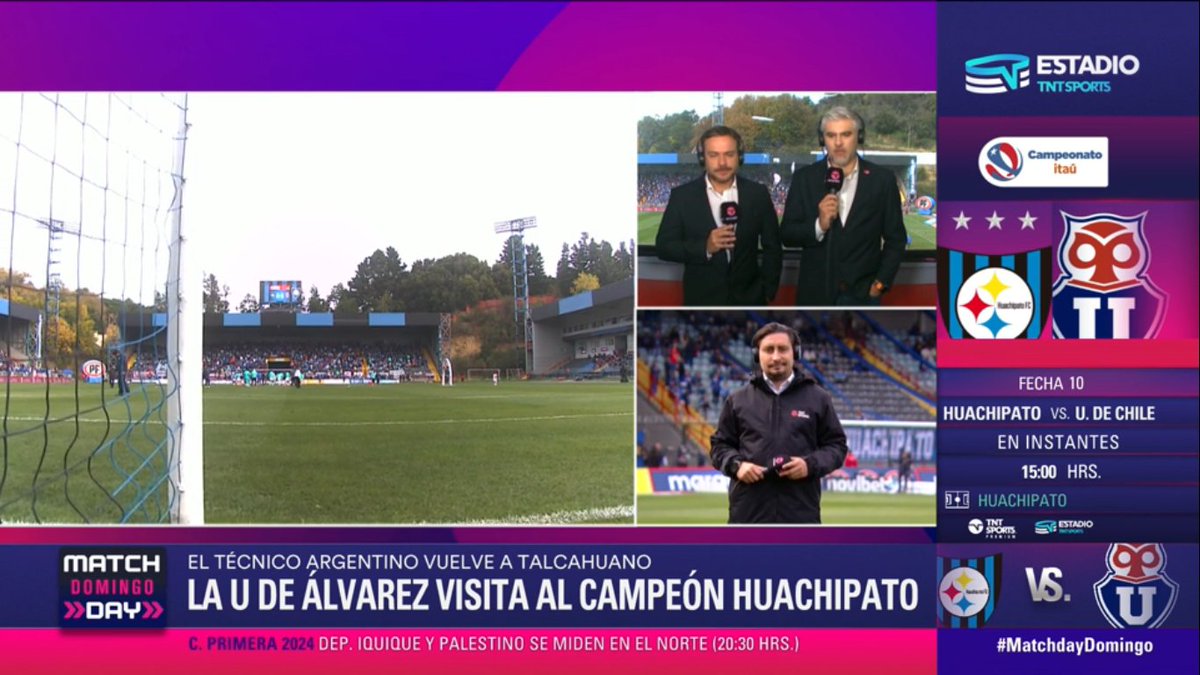 Ignacio Valenuela @ManuelDTP y Gastón Fauré con #HuachipatoUdeChile #FutbolDePrimera