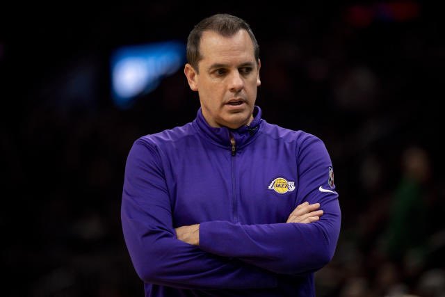LakersLead's tweet photo. Should the Lakers consider bringing back Frank Vogel this summer? https://t.co/ZvOgiHIqfp