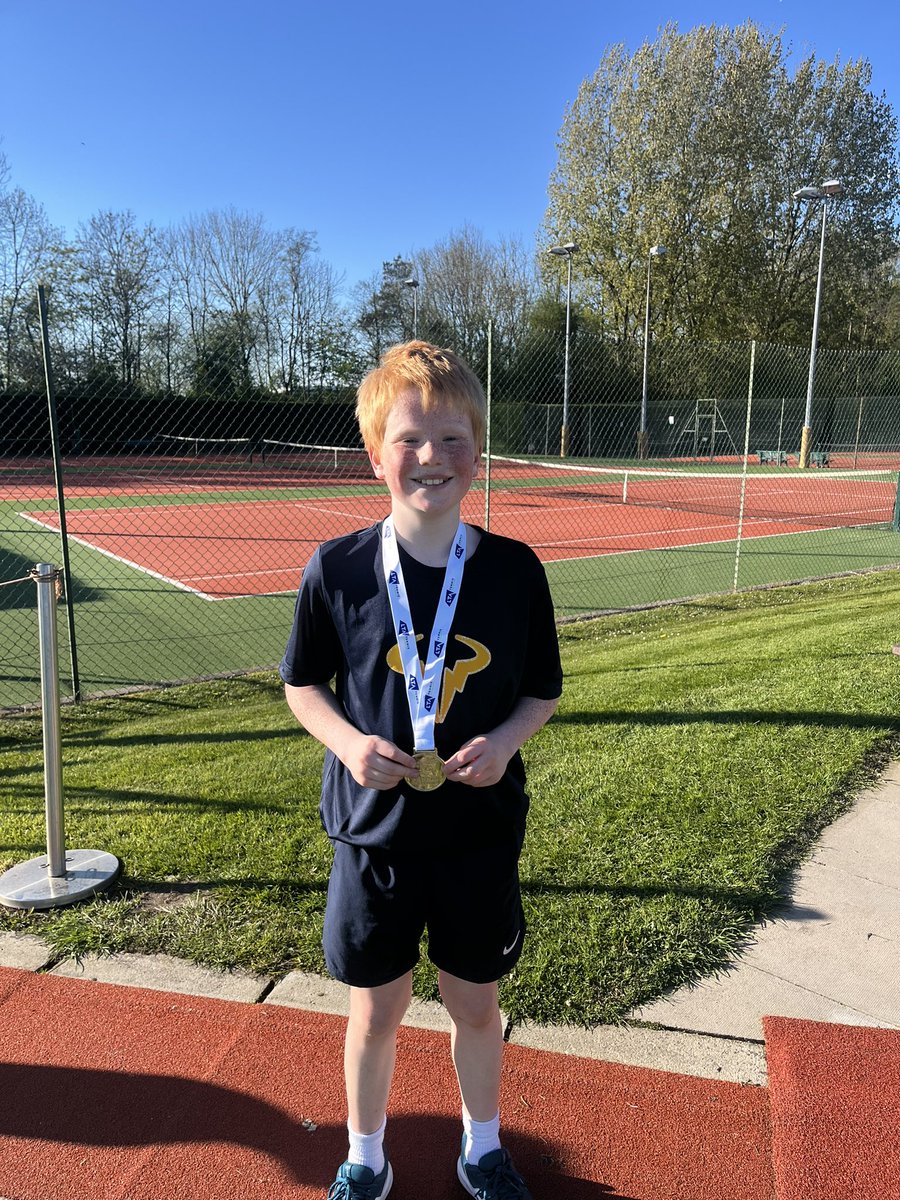 Marcus was Runner Up in a G4 U11 at Knutsford today to top of a brilliant weekend. Great tennis and determination so proud ❤️ @jamespcullen @TennisLancs @mosspitslane @LiverpoolTC