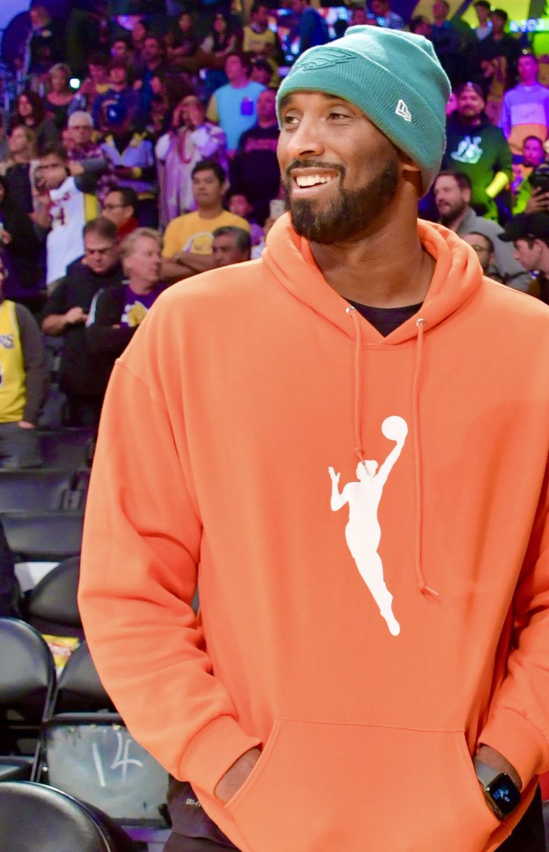 They were created by DeMar DeRozan and honor the WNBA orange hoody & Kobe’s support of women’s hoops