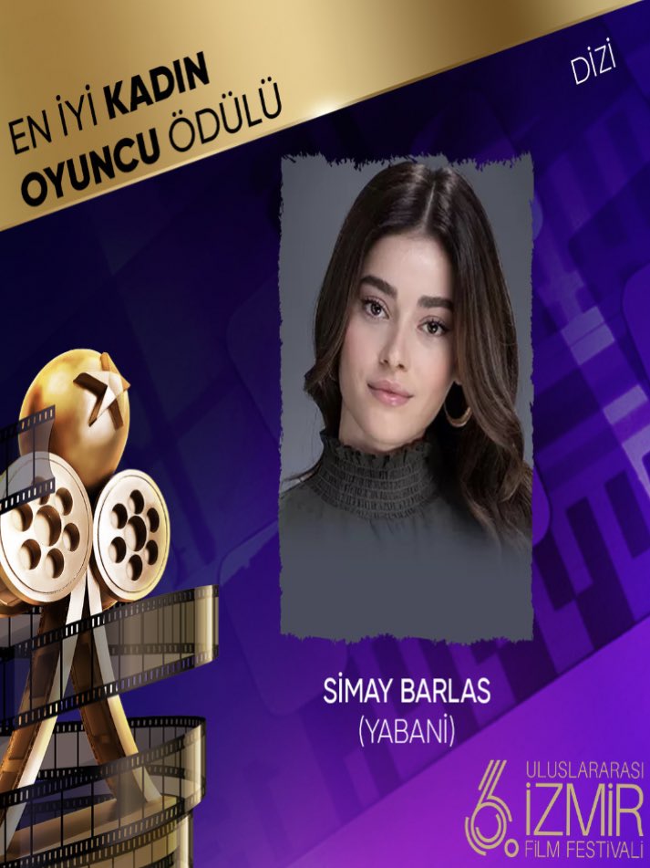 Uluslararası İzmir Film Festivali Halk Oylaması için ‘En İyi Kadın Oyuncu’ kategorisinde Simay Barlas aday olarak gösterildi. Aşağıdaki linke tıklayarak siz de Simay için oy verebilirsiniz 🌸 

izmirfilmfest.org/oylama/diziler…

#SimayBarlas