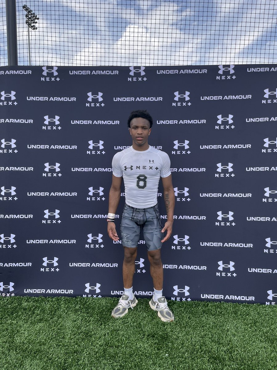 Had a great time at the UA All American Combine, Thanks to @DemetricDWarren , @TaylorHSFB @CoachDransman