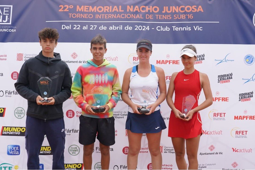#TEJT : a look back over the past week from Vic 🇪🇸, Zagreb 🇭🇷 and more. Read the round-up here: tenniseurope.org/news/151777/Ro… Well done to all the winners and organizers. @RFETenis | @FCatTennis | @hts_sluzbeni | @BulgarianTennis | @federtennis | @ClubTennisVic