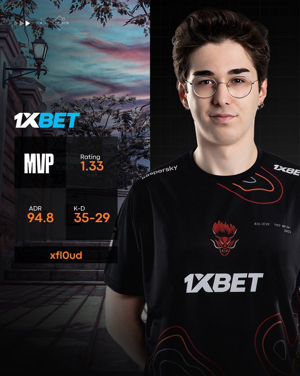 Our clutch king @xfl0udCS becomes the MVP of the series!