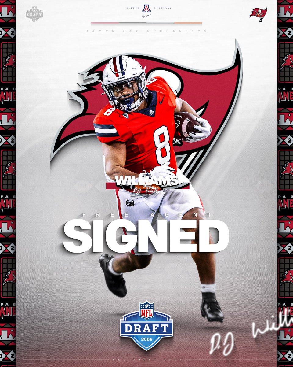 Officially official. @djwilliams2366 is heading down to Tampa!