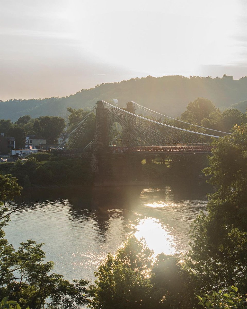 Dreamy views like this only exist in #AlmostHeaven. 💭 📍: Wheeling, WV 📸: instagram.com/intowheeling