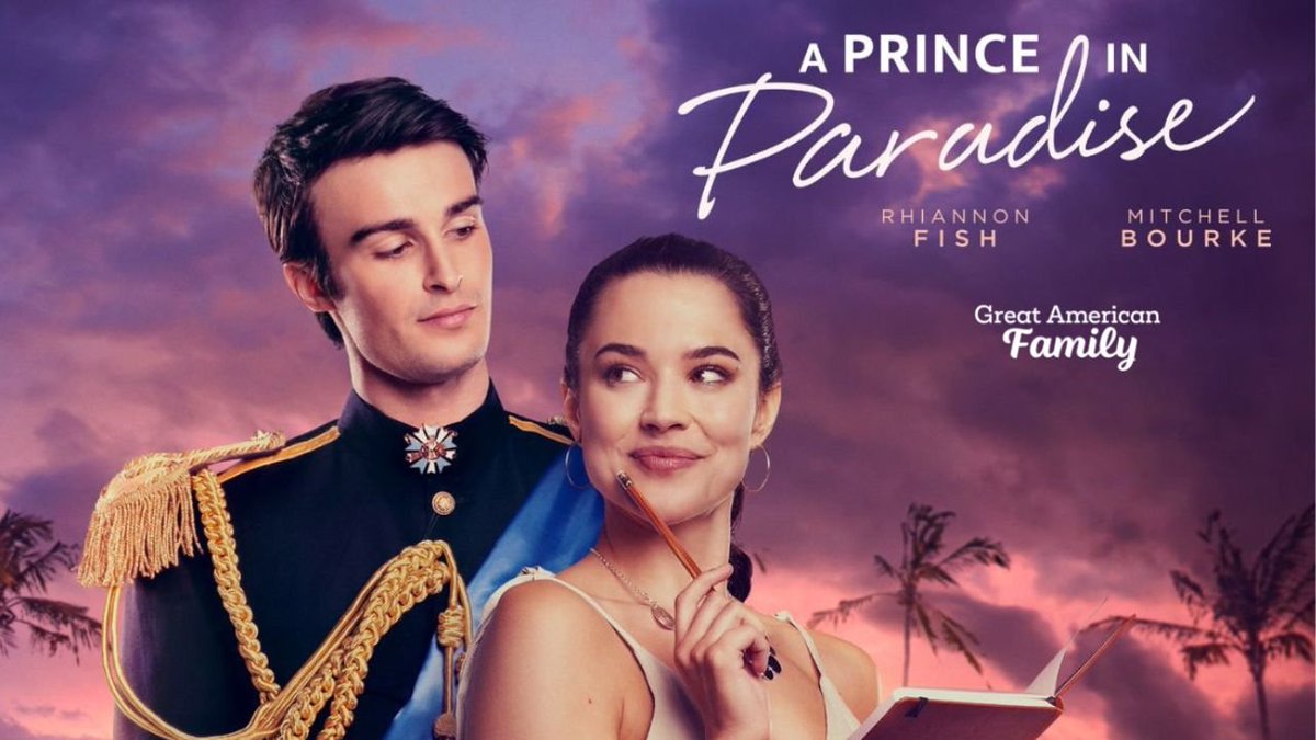 We have more @GAFamilyTV movies Sunday night on
@MeritStMedia - channel 825 on Xfinity! #APrinceinParadise with @rhiannonmfish &
@bourke_mitchell airs April 28 at 8:00/7C. The sequel will air this Christmas on #greatamericanfamily #greatamericanchristmas 
youtube.com/watch?v=mLJqgt…