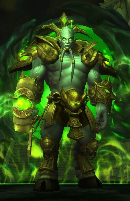I am the defiler! Lord of the Burning Legion! This world will feel my wrath and burn!