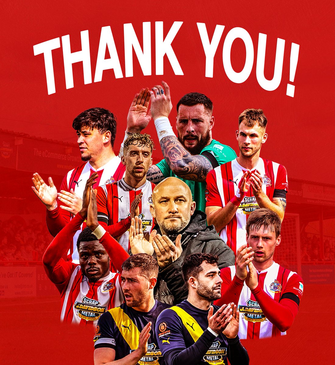 To everyone who followed us up and down the country, to everyone who made sacrifices in the name of Alty FC, and to everyone who backed us through thick and thin, we thank you from the bottom of our hearts ❤️ Today wasn't our day but mark our words... We. Will. Be. Back 💪