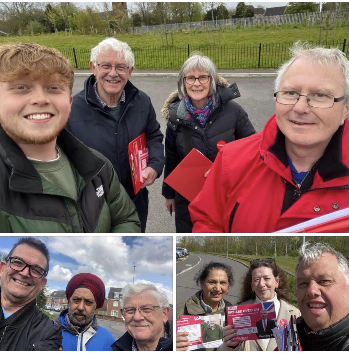 Our teams have enjoyed being out in Priorslee and Trench today speaking to voters ahead of next week’s crucial PCC elections. End the Conservative chaos on crime by voting for a Labour Police & Crime Commissioner on Thursday 2 May. #labourdoorstep