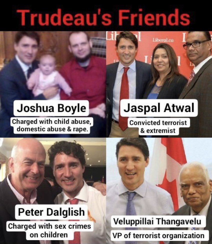 @YouiiSTail Good grief. Justin Trudeau is a racist woman abuser who is morally bankrupt, has no ethics, manipulates marginalized communties and is endlessly corrupt. And his supporters love that. Put your phone down, Nora. Go outside, get some fresh air and give your head a shake.