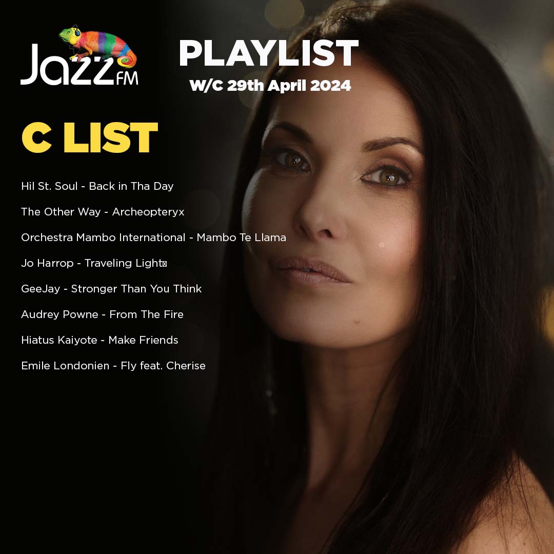 Jazz FM’s Playlist w/c 29th April 2024 -What do you think? Is your new favourite artist on our list? 🎶

| #JazzFMPlaylist #NewMusic |