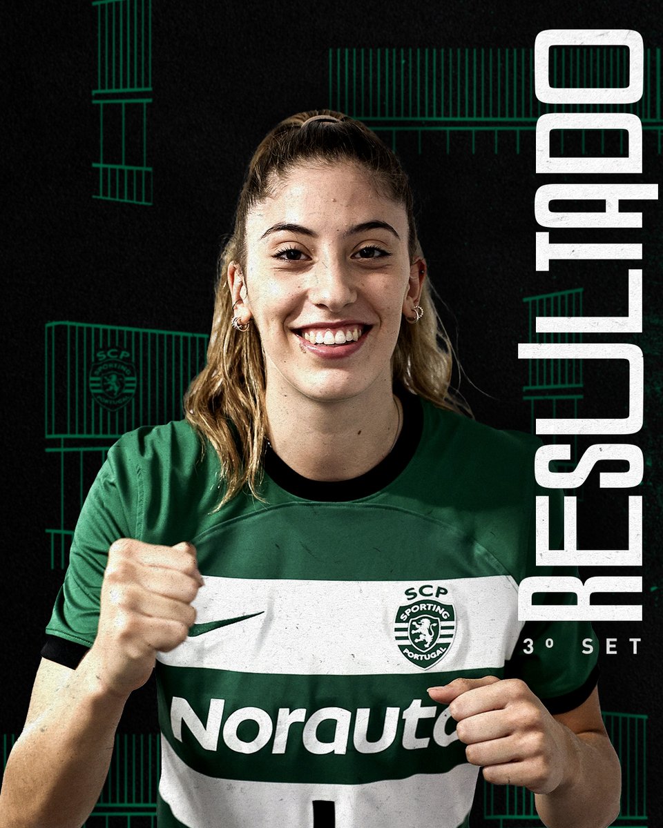 #VoleibolFemSCP | Final do 3⃣.º SET: Vitória SC 20-25 Sporting CP 🏐 #VSCSCP // 2-1