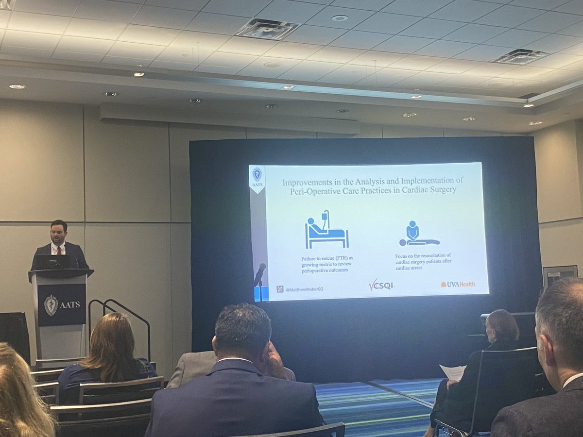 Another excellent follow up talk by Dr. @MatthewWeber92 on the association between CSU-ALS status on failure-to-rescue after cardiac arrest in a regional collaborative. A doubly robust analysis suggesting CSU-ALS centers had improvement in FTR after cardiac arrest! @nickteman