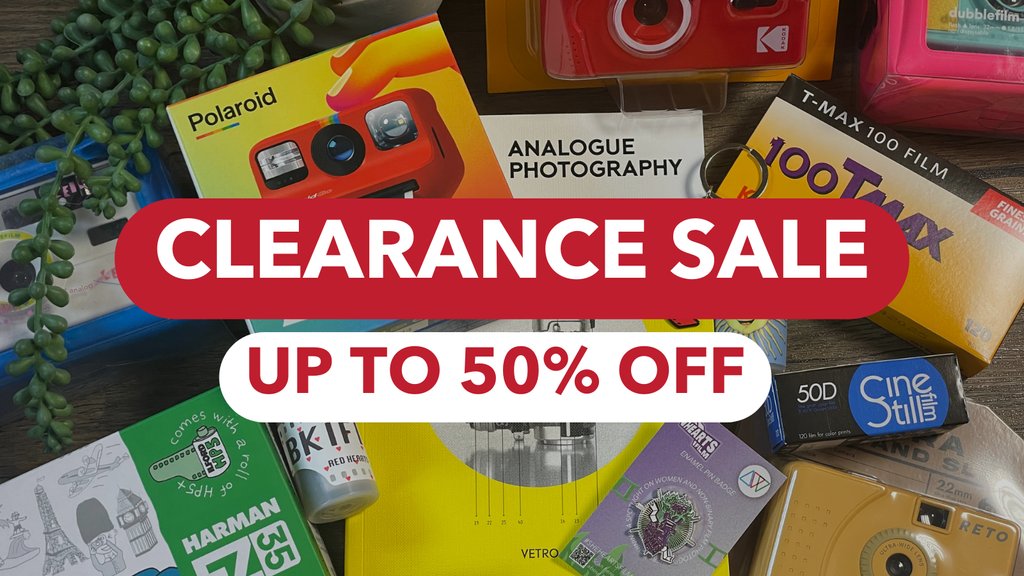 Discounted film and cameras? Yes please! 🤑 Don't miss our clearance sale with up to 50% off selected products 🙌 Grab a deal while stocks last! Browse the collection: analoguewonderland.co.uk/collections/cl… #FilmPhotography #ShootFilm