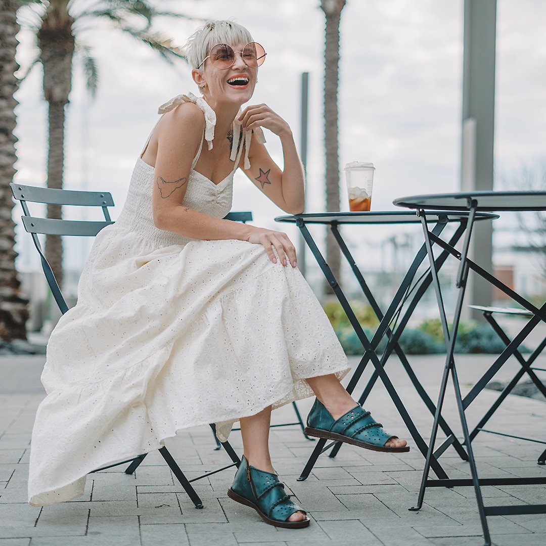 Easy, breezy boho vibes in the Reign Sandal 🖤 #as98 #reign113866 as98.net/reign.html?utm…