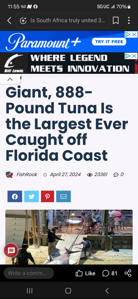 @CaptMarciano @WickedTuna 
WHAT A SHAME IT DOESNT QUALIFY AS RECORD BECAUSE MORE THAN ONE ANGLER FOUGHT TO PUT IT ON DECK !!!!