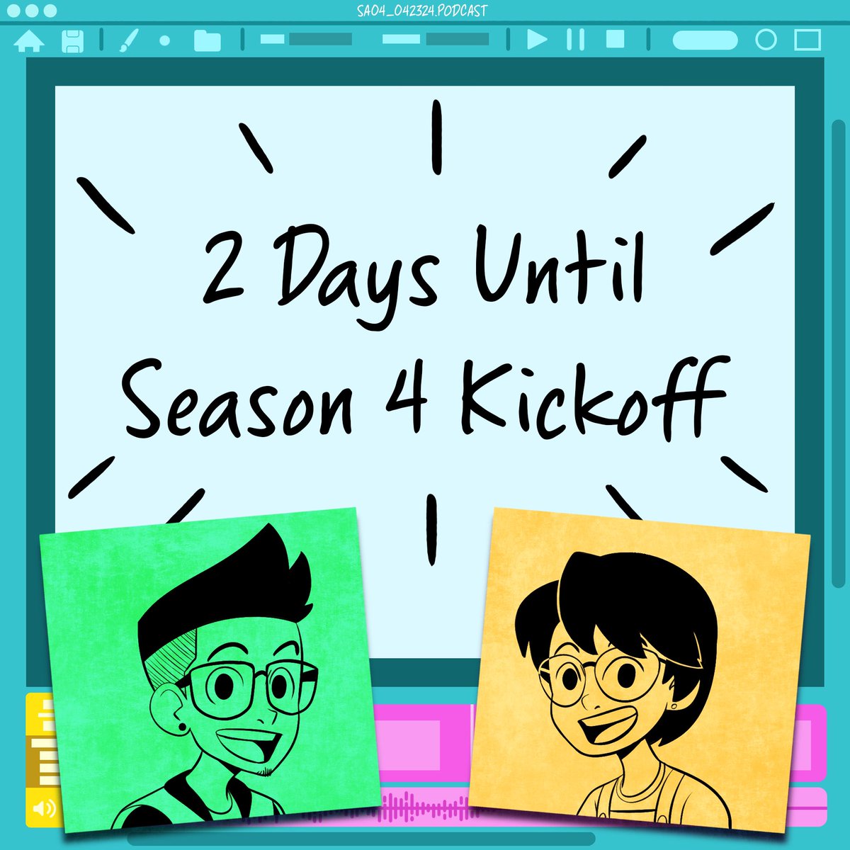 Straight Ahead Animation Podcast (@straightaheadap) on Twitter photo 2 Days LEFT UNTIL WE KICKOFF SEASON 4!
#NewSeason #NewPodcastEpisode #StraightAhead #StraightAheadAnimationPodcast #CountDown 2 Days LEFT UNTIL WE KICKOFF SEASON 4!
#NewSeason #NewPodcastEpisode #StraightAhead #StraightAheadAnimationPodcast #CountDown