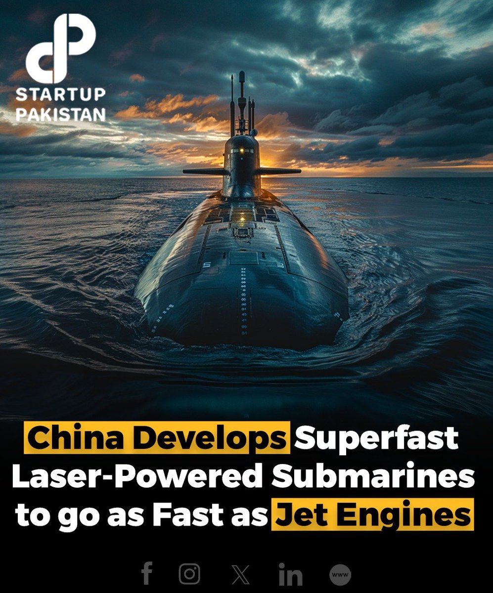 Chinese scientists claim they're close to achieving a groundbreaking feat: propelling submarines with lasers almost as fast as jet engines. 

#LaserPropulsion #SubmarineInnovation #MilitaryTechnology