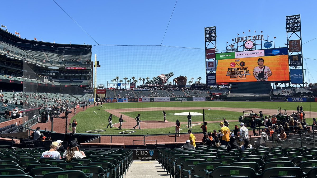 A beautiful day for baseball in San Francisco. Our @JNegronPGH will have coverage of the series finale between the #Pirates and Giants at Oracle Park. Jared Jones on the mound in search of a series win. Follow along in our live file: dkpittsburghsports.com/live/042824-pi…