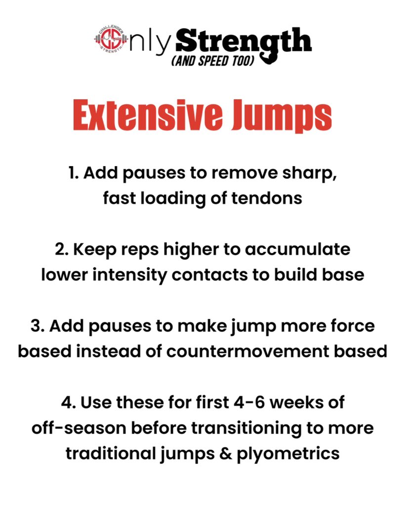 Are you utilizing extensive jumps? What are they? Why would we use them? Take a look below ⬇️