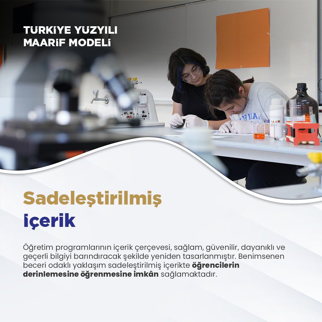 PatnosMEM's tweet photo. 📌Türkiye Yüzyılı Maarif Modeli

@Yusuf__Tekin @Mansurvural2 @agrimem https://t.co/C1Su2L88KY