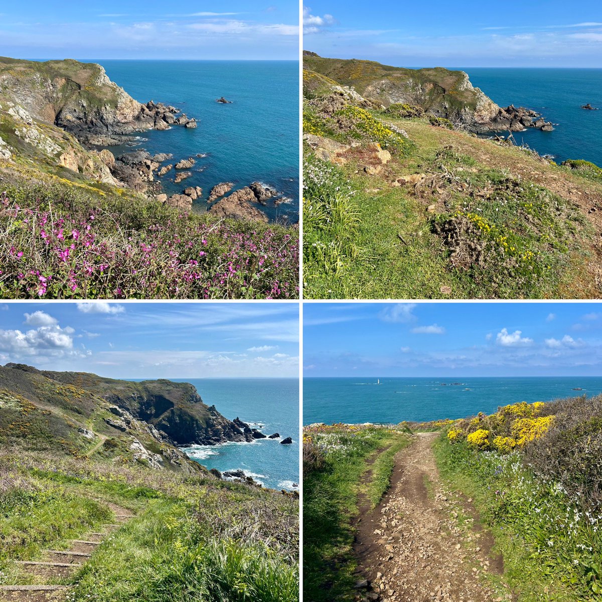 Sunday sun day 🌞 #Guernsey #sunshine #cliffs #ocean #Sunday