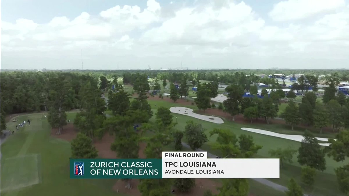 We're live from the final round in New Orleans! Watch the @Zurich_Classic now on CBS and streaming on @paramountplus