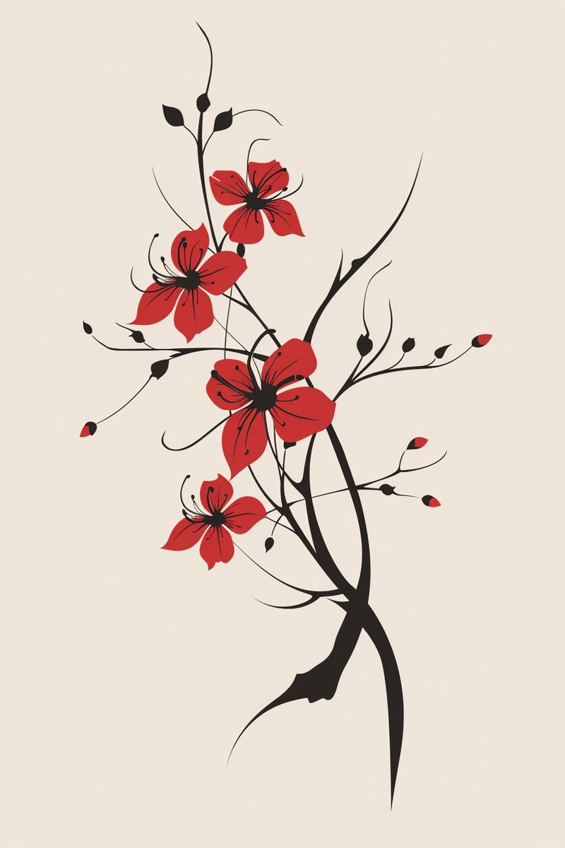 ~Four Flowers~

#digitalartwork #minimalism #Flowers