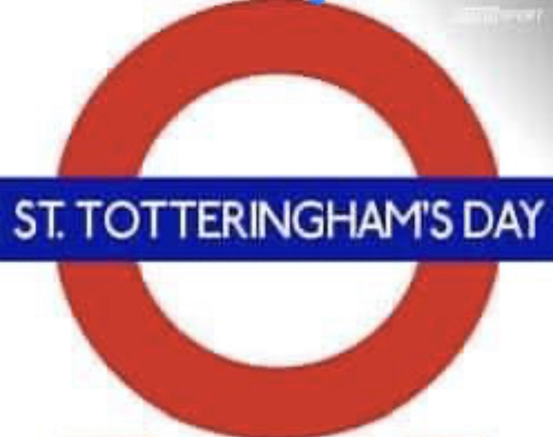 Happy St. Totteringham’s Day to those who celebrate. COYG!!