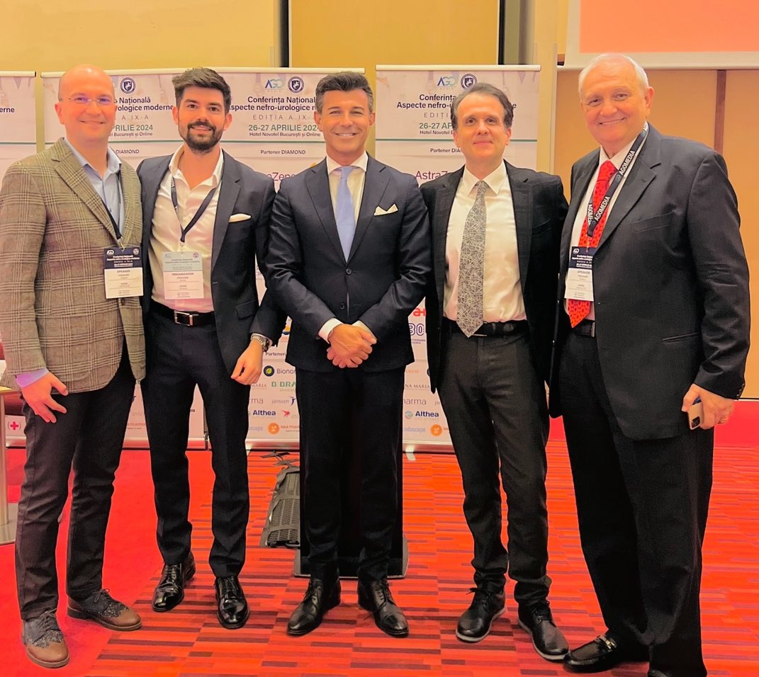 Honor to co Chair the South Central European Urology and Nephrology Congress in Buccharest. From Austria to romania, hungary , Moldova and Greece, a pleasure to see old friends @Uroweb, @SIU_Journal @SIU_urology @geavlet