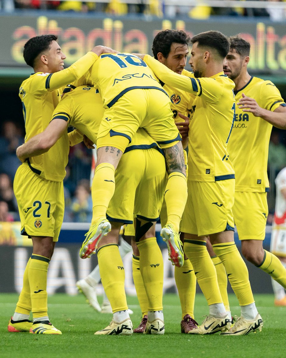 La escalada continúa 🚀 🚀
Este equipo no se rinde @VillarrealCF 

#Endavant #Villarreal