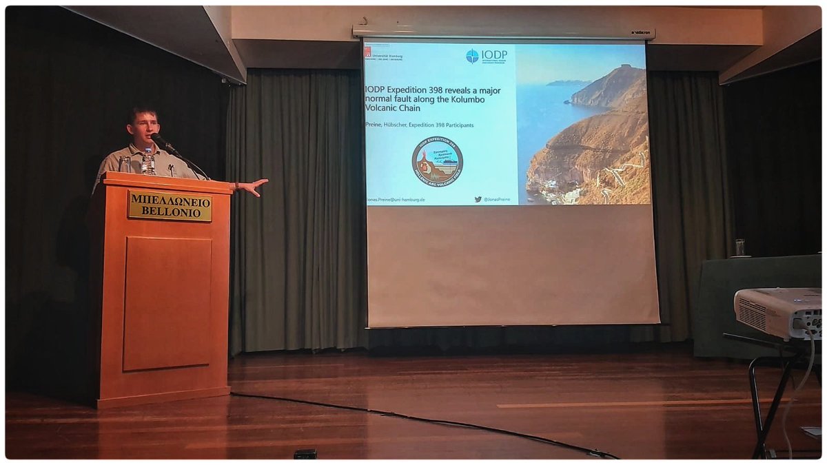 JonasPreine's tweet photo. Expedition 398 Postcruise Meeting could not happen anywhere but Santorini. What a fantastic week full of discussions and field trips. 
#Exp398 https://t.co/Zb8ZjlPjEV